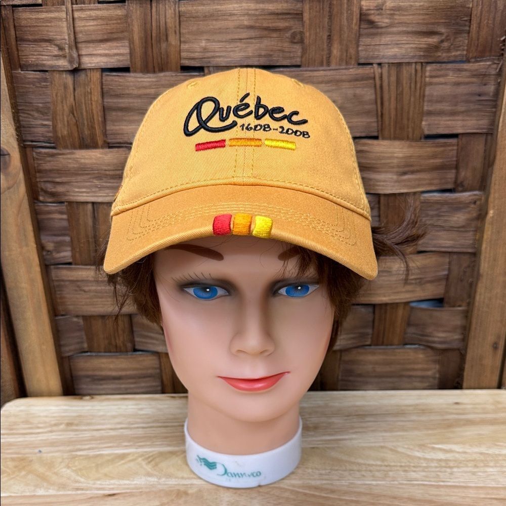 Men's Quebec 400th Anniversary Cap - Mustard Yellow